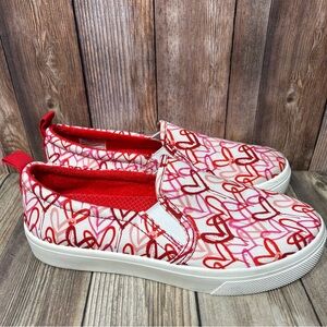 Skechers x JGoldcrown Poppy Drippin Love Sneakers, 155503 /WRPK Women’s Size 5.5